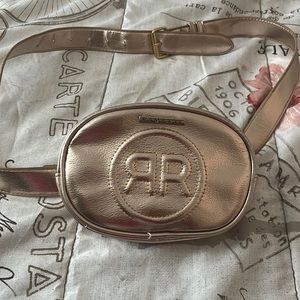 Rose gold fanny pack